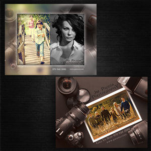 Postcard Design by uk for jim paussa photography | Design #3976797