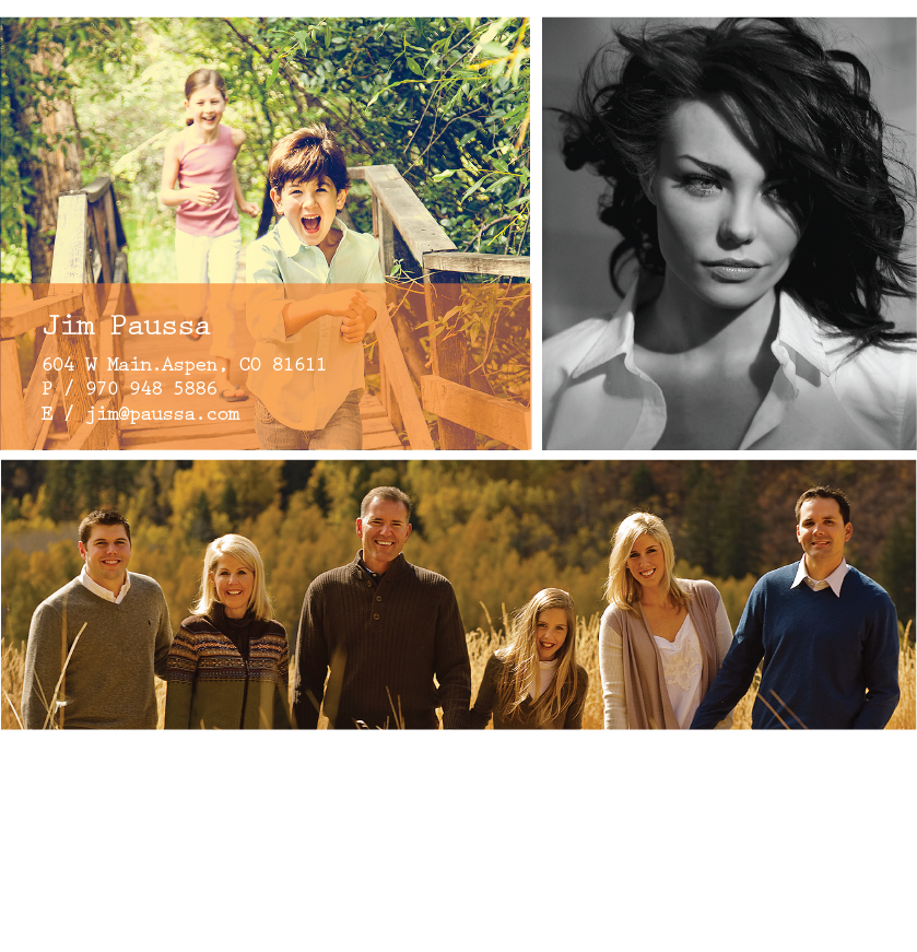 Postcard Design by Kelly Ho for jim paussa photography | Design #3980746