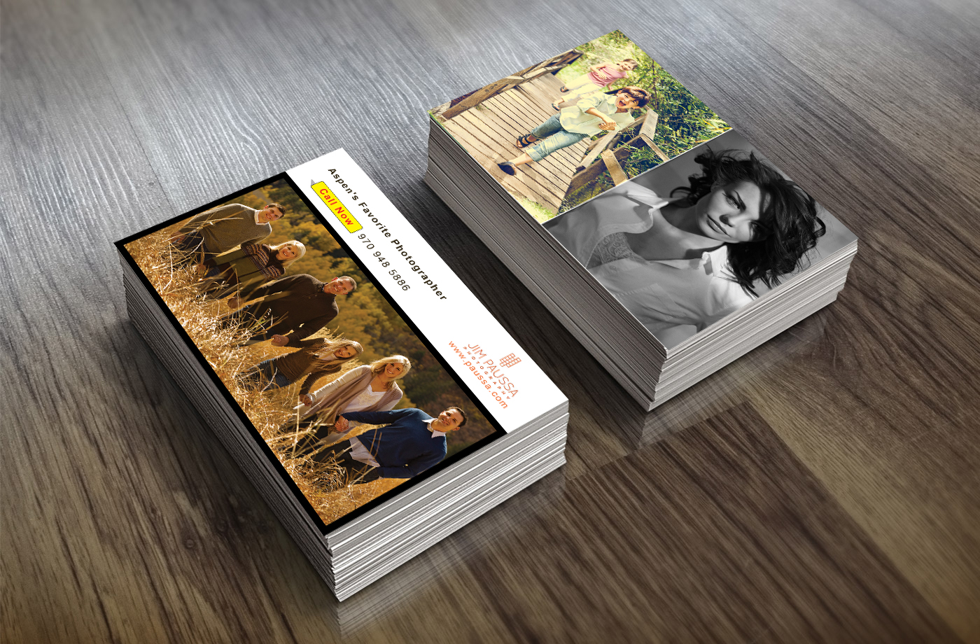Postcard Design by Riyad for jim paussa photography | Design #3980241