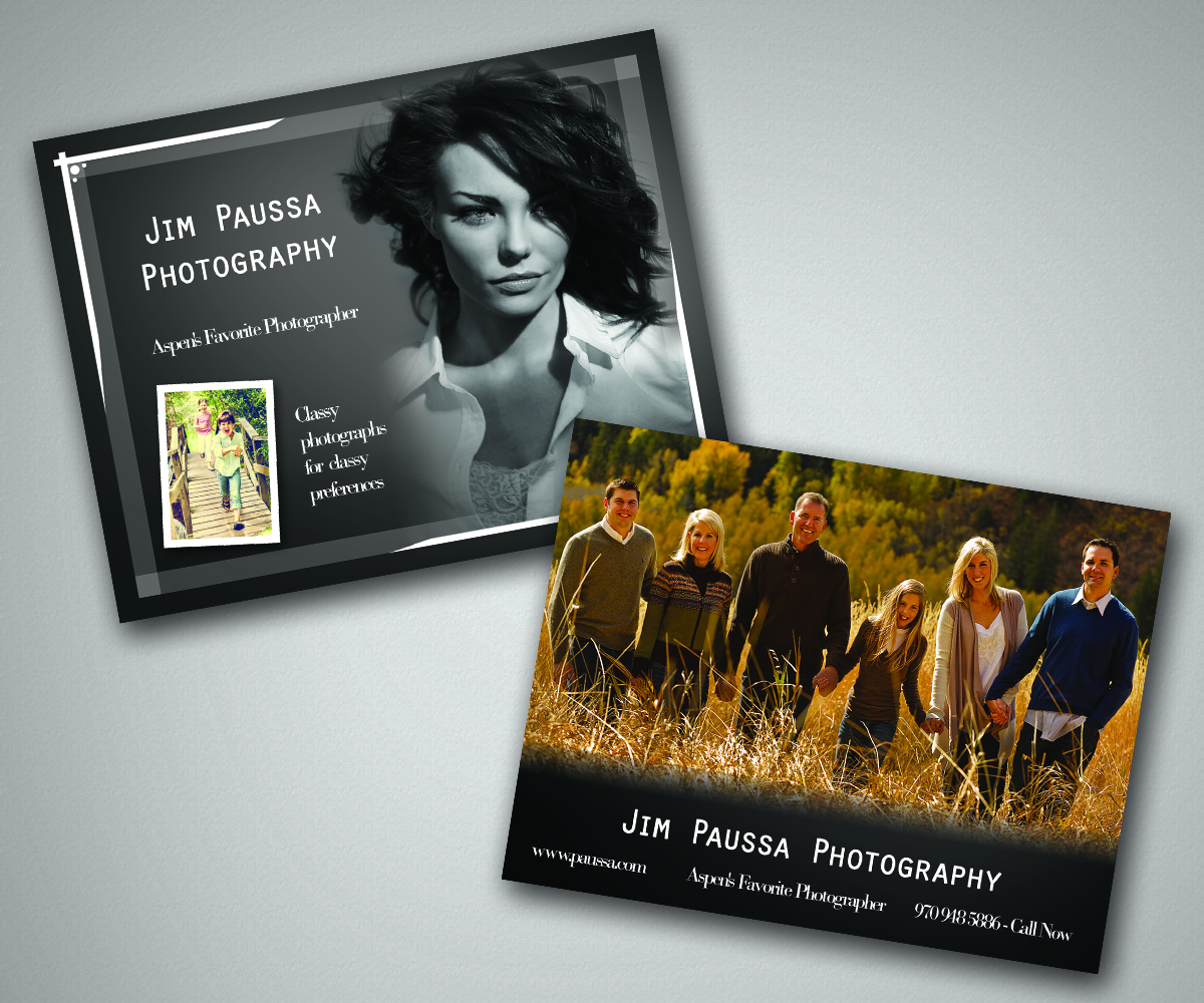 Design de Carte Postale par Shun94 pour jim paussa photography | Design #3977395