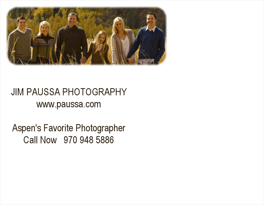 Postcard Design by Tyeise for jim paussa photography | Design #3988597