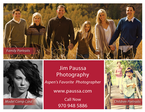 Postcard Design by SonikCreations for jim paussa photography | Design #3975132