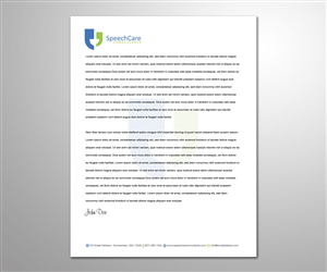 Design En-Tête par Dunamis pour SpeechCare Consultants | Design : #3972626