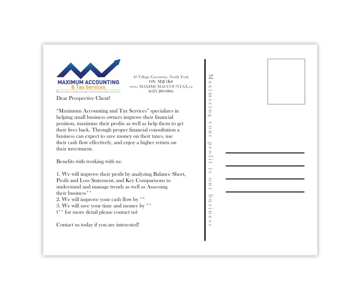 Postcard Design by Andrea Kis for this project | Design #3988753