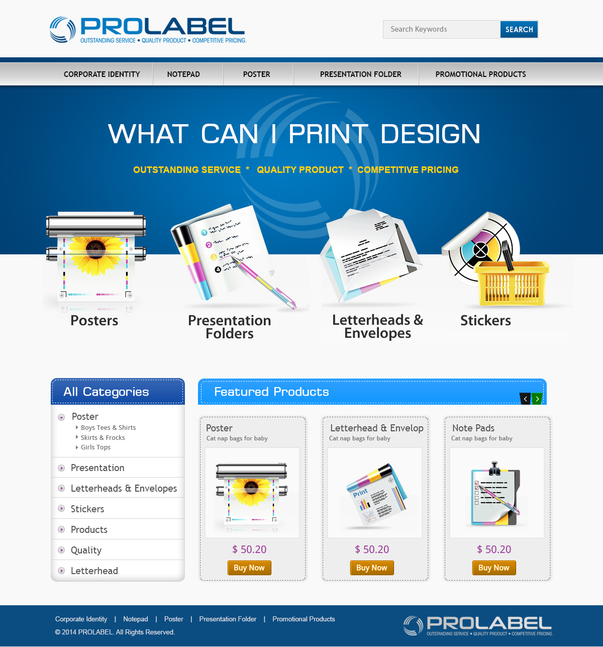 Web Design par webxvision pour ProLabel, Inc. | Design #4053187