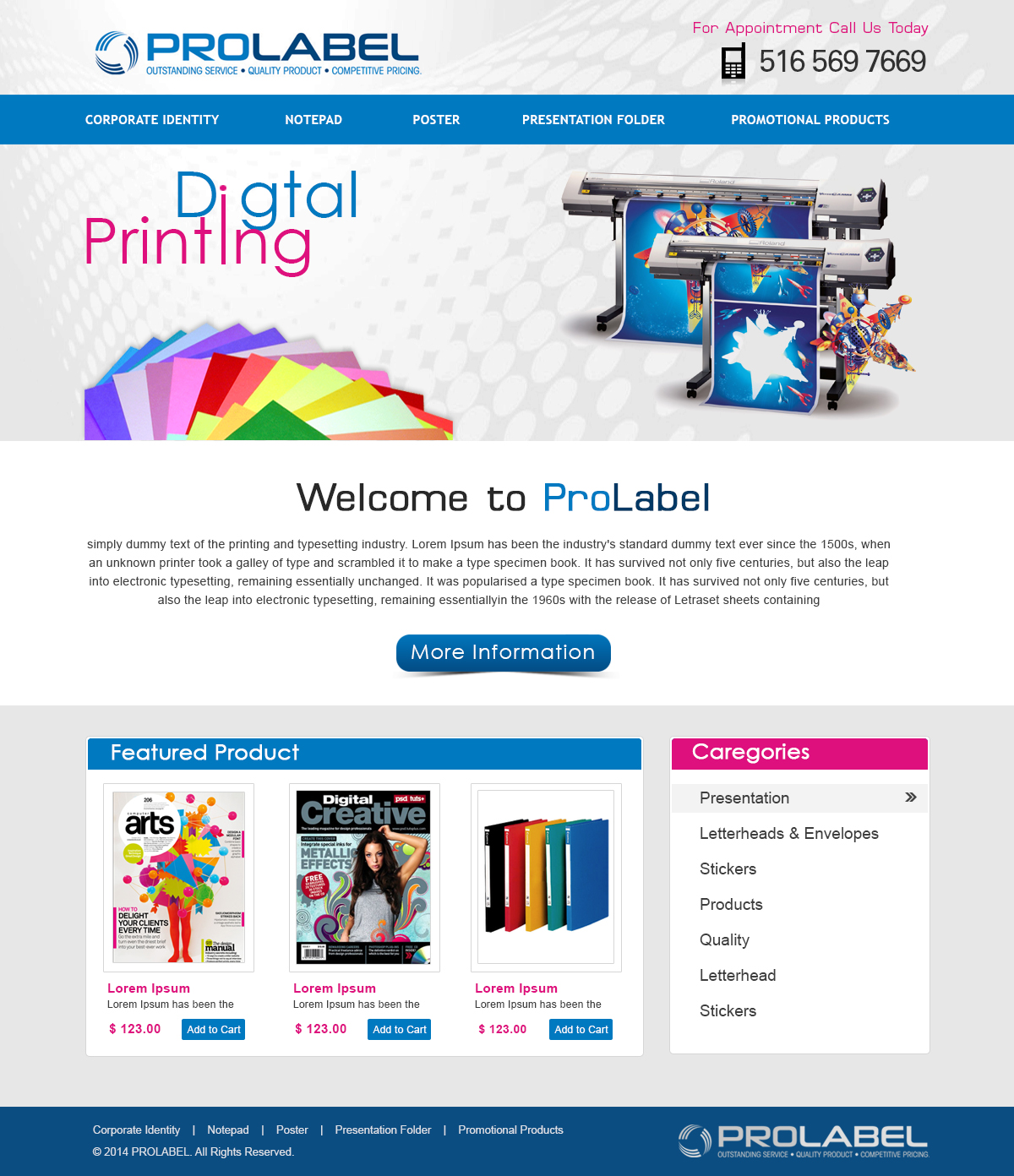 Diseño Web por webxvision para ProLabel, Inc. | Diseño #4061669