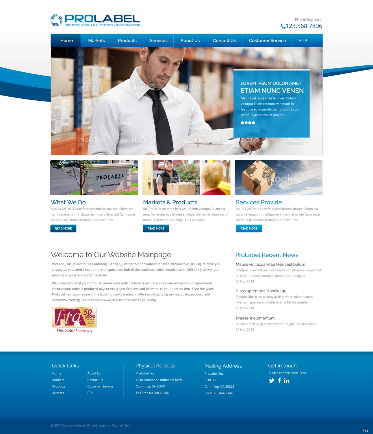 Web Design by pb for ProLabel, Inc. | Design #5155280