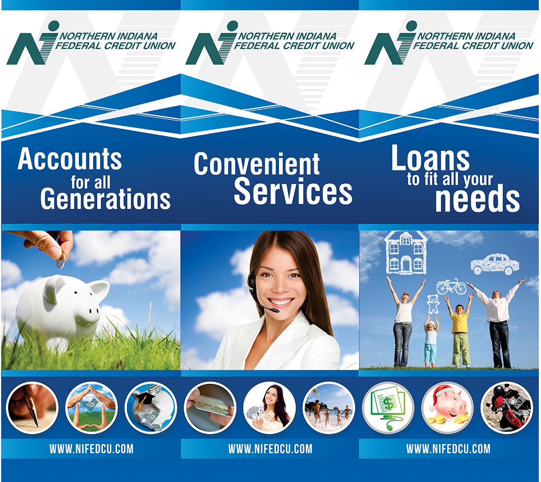 Art Design by Bins for Northern Indiana Federal Credit Union | Design #4014095