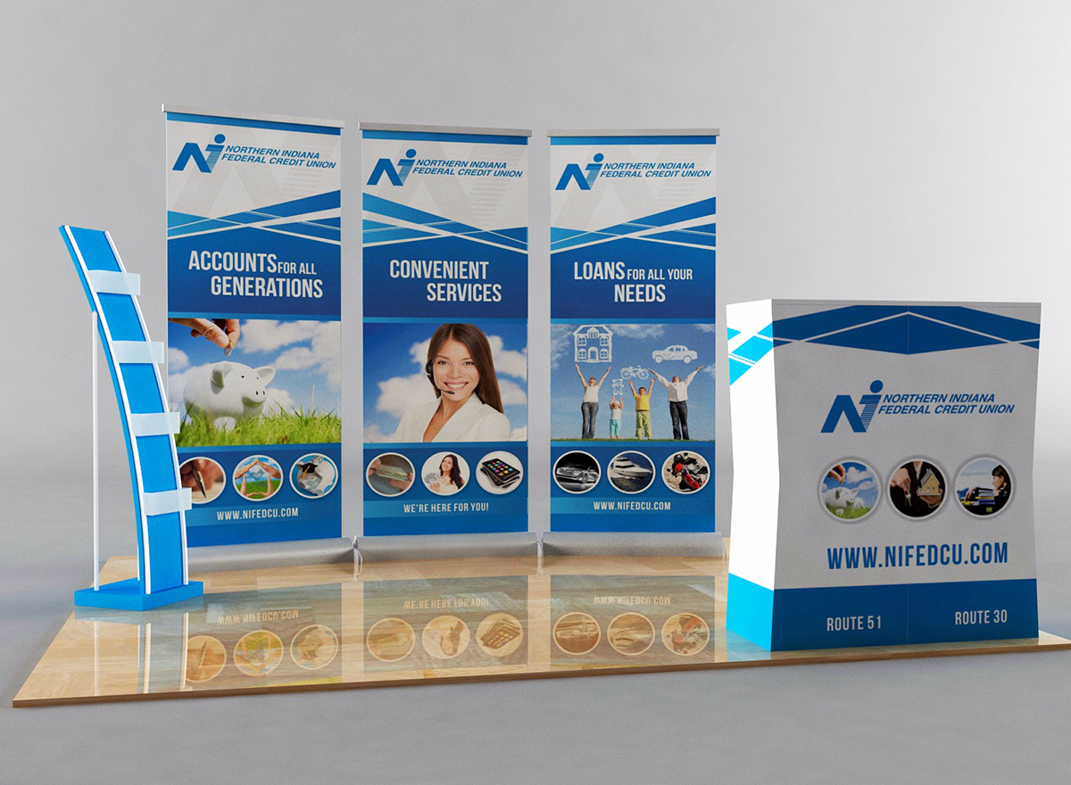 Art Design by Bins for Northern Indiana Federal Credit Union | Design: #4046056