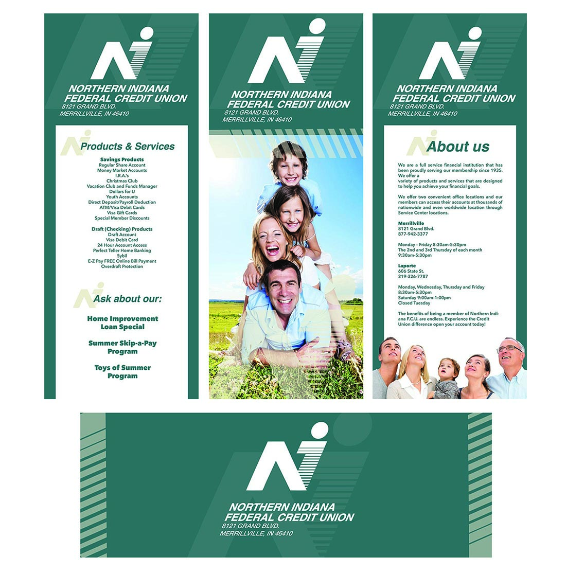 Design Art par Nat  pour Northern Indiana Federal Credit Union | Design #3983487