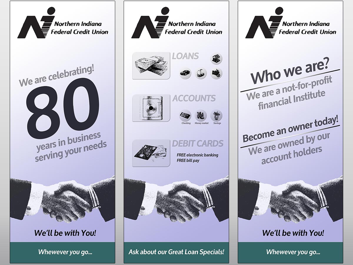 Art Design by RolandT for Northern Indiana Federal Credit Union | Design #4004817