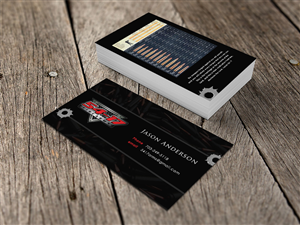 Business Card Design by Eggo May P for 54-17 Arms, LLC | Design: #4002300