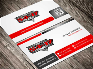 Business Card Design by AwsomeD for 54-17 Arms, LLC | Design: #4008778