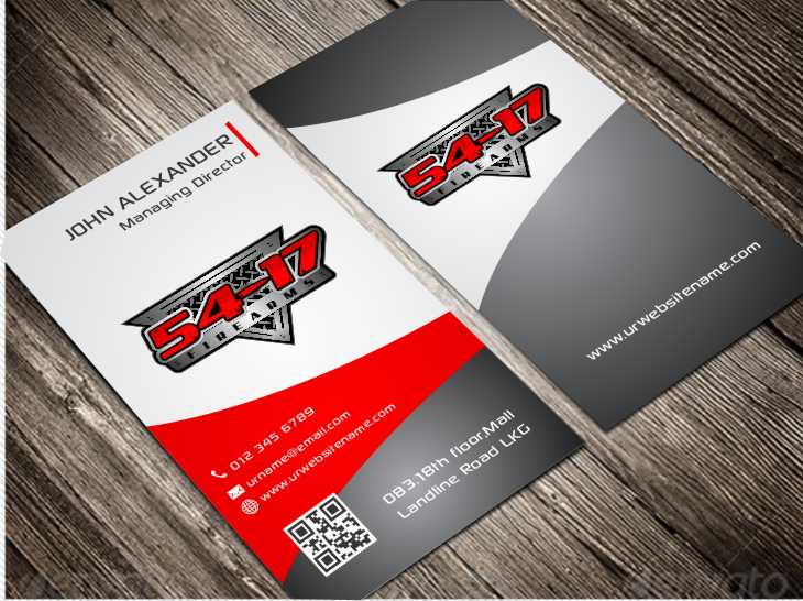 Business Card Design by AwsomeD for 54-17 Arms, LLC | Design #4008784