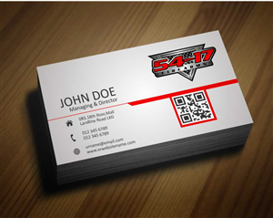 Business Card Design by AwsomeD for 54-17 Arms, LLC | Design: #4008785
