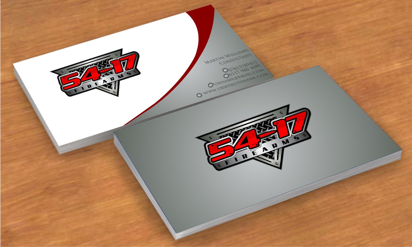 Visitenkarten-Design von Imagination für 54-17 Arms, LLC | Design #3986291