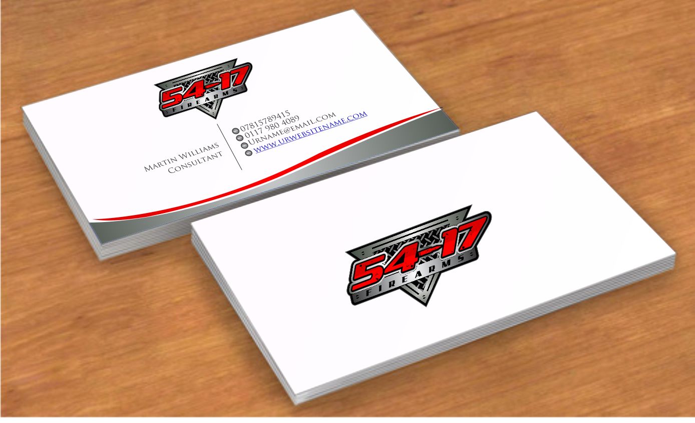 Business Card Design by Imagination for 54-17 Arms, LLC | Design #3986301