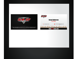 Business Card Design by Blind for 54-17 Arms, LLC | Design: #4004298