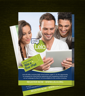 Diseño de Flyer por uk para Lela | Diseño #3989899