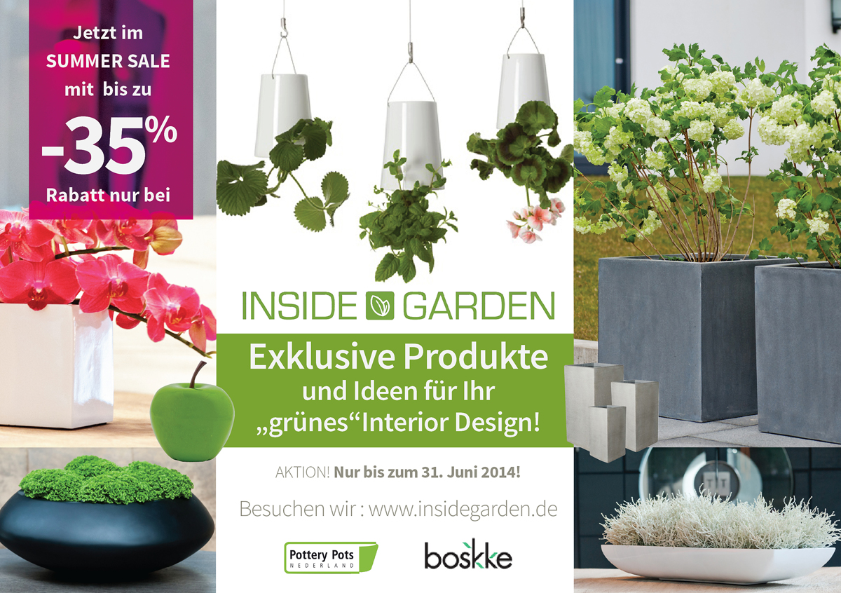 Flyer-Design von INGA DESIGN für insidegarden | Design #4029468
