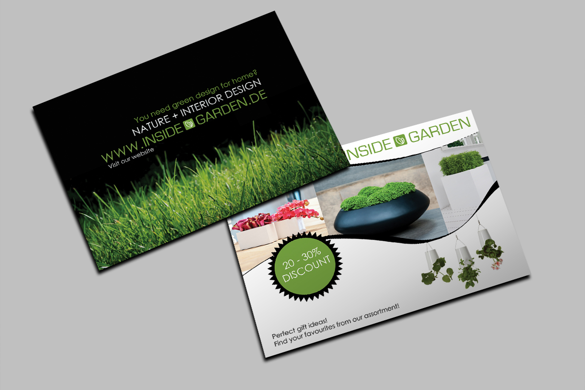 Flyer Design by Cyanide Design for insidegarden | Design #4015012