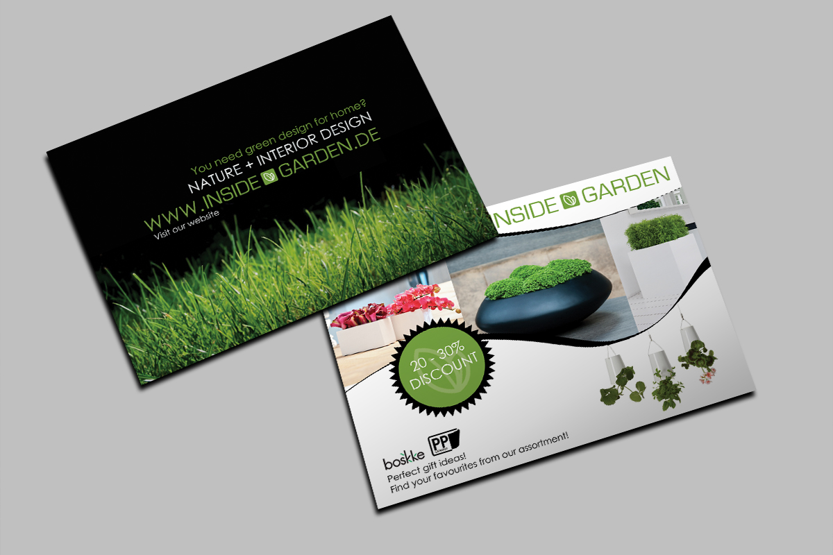 Flyer Design by Cyanide Design for insidegarden | Design #4015057