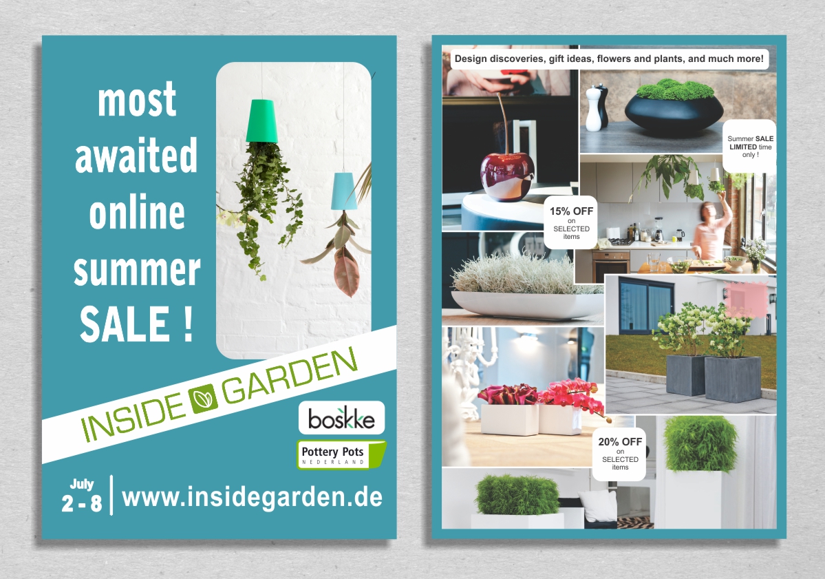 Flyer Design by HollyBlue Studio for insidegarden | Design #4023886
