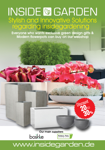 Flyer-Design von Impressive Sol für insidegarden | Design #3993486