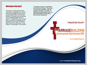 Brochure Design by Xtremegraphics Designz for MarriageBuilding USA | Design: #4043354