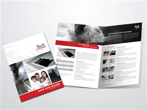 Brochure Design by Yaw Tong for TornadoSafe Shelters | Design: #3980591