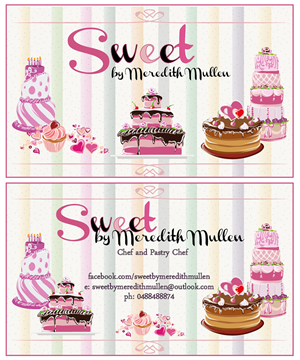 Business Card Design by Illanka Wonka for Sweet by Meredith Mullen | Design: #3994676