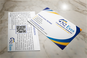 Growing optometric practice needs an attractive business card | Design de Carte de Visite par MT