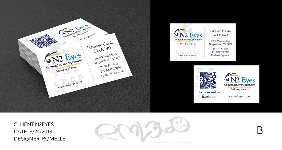Business Card Design by RML360 for this project | Design #4003423
