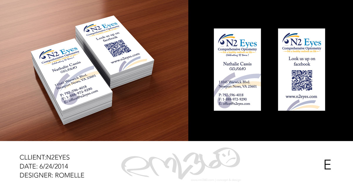 Business Card Design by RML360 for this project | Design #4003601