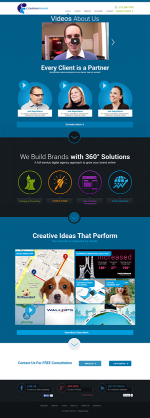 Web Design by jaminsoft solution for Jamjar Capital Corporation | Design #3976443
