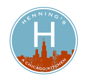 Henning's, a Chicago Kitchen; or just Henning's | Logo Design by TSEdesign