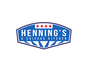 Henning's, a Chicago Kitchen; or just Henning's | Logo Design by Spektron Designs