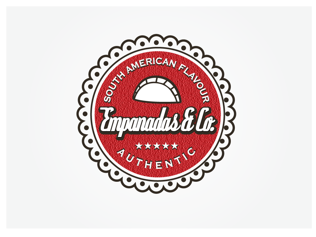 Diseño de Logo por AMBOGEStudios para Empanadas & Co. | Diseño #3993658