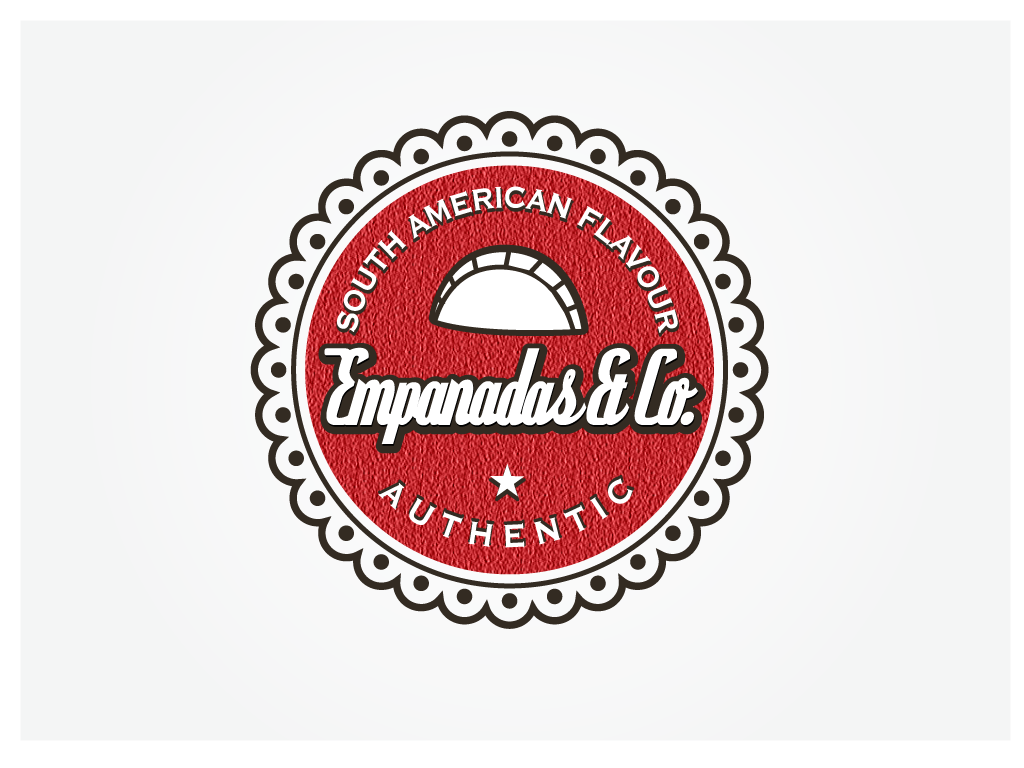 Diseño de Logo por AMBOGEStudios para Empanadas & Co. | Diseño #3995172