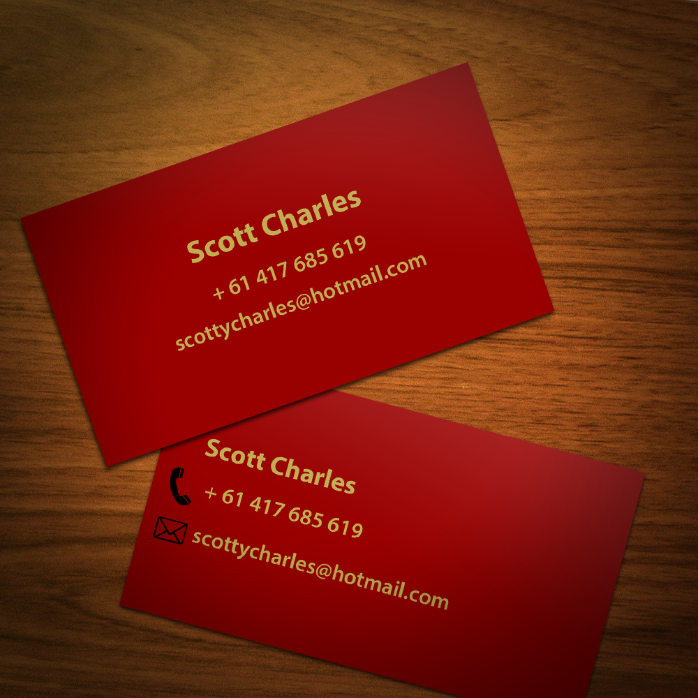 Business Card Design by Mikeiro for this project | Design #1082975