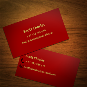 Business Card Design by Mikeiro for this project | Design: #1082975