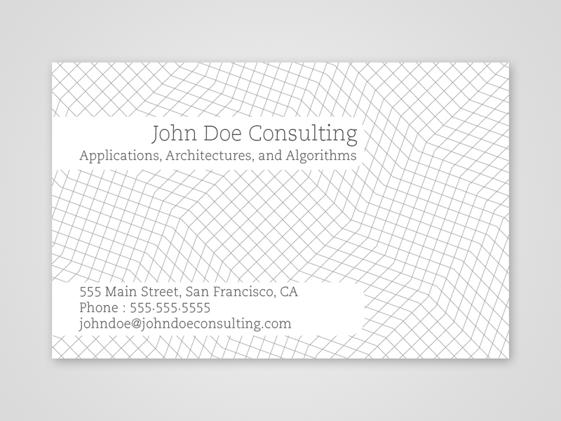 Diseño de Tarjeta de Presentación por Oguz Aybar para este proyecto | Diseño #141878