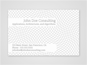 Business Card Design by Oguz Aybar for this project | Design: #141880