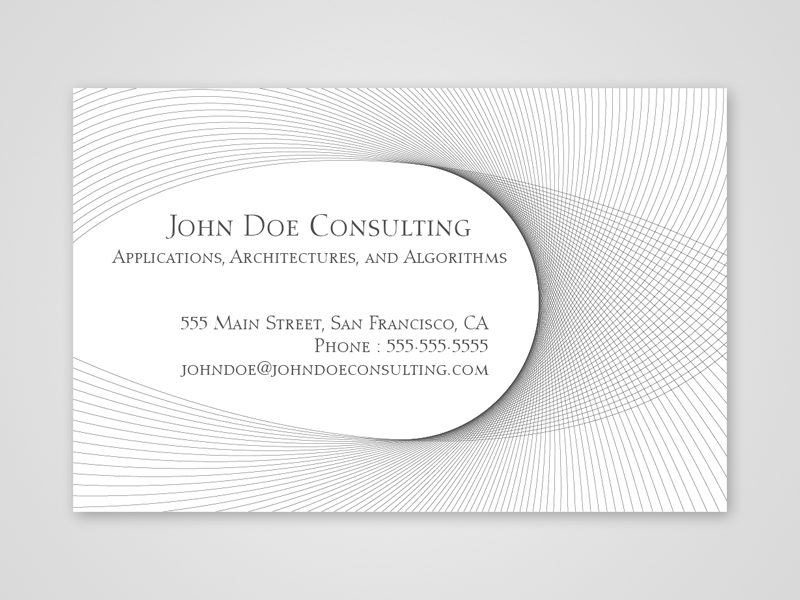 Diseño de Tarjeta de Presentación por Oguz Aybar para este proyecto | Diseño #141881