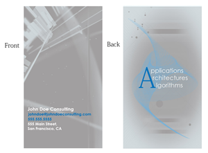 Business Card Design by S.L for this project | Design: #138239