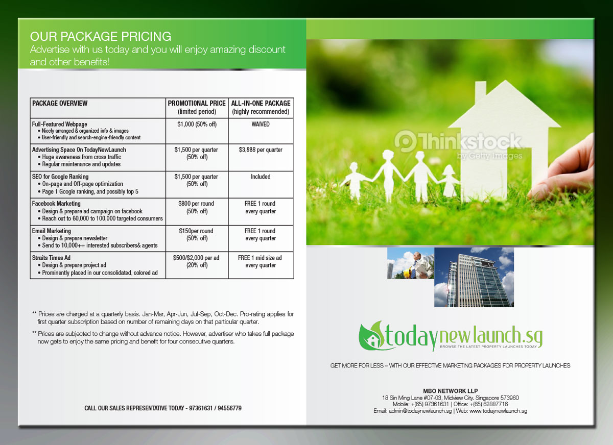 Brochure Design by theblueart for MBO NETWORK LLP | Design #4003408