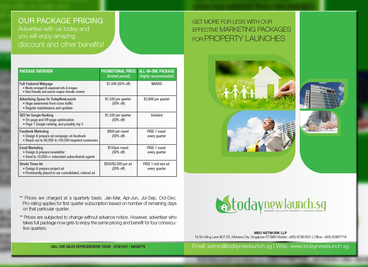 Brochure Design by theblueart for MBO NETWORK LLP | Design #4006315