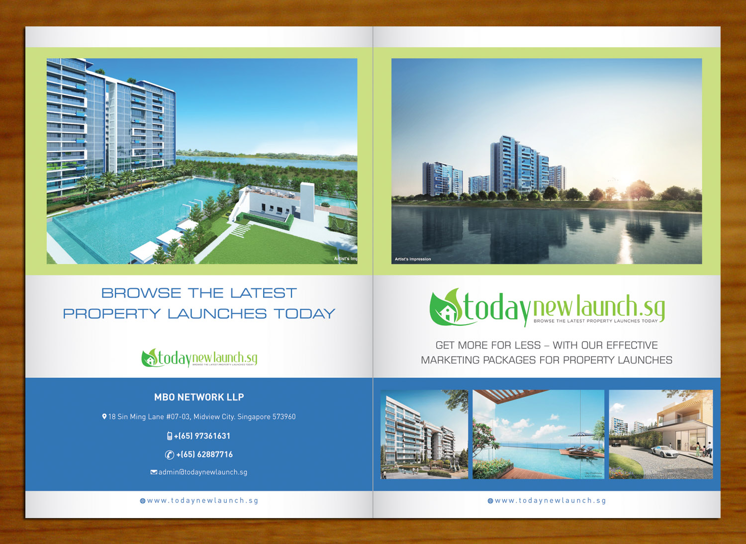 Brochure Design by Sbss for MBO NETWORK LLP | Design #3993745