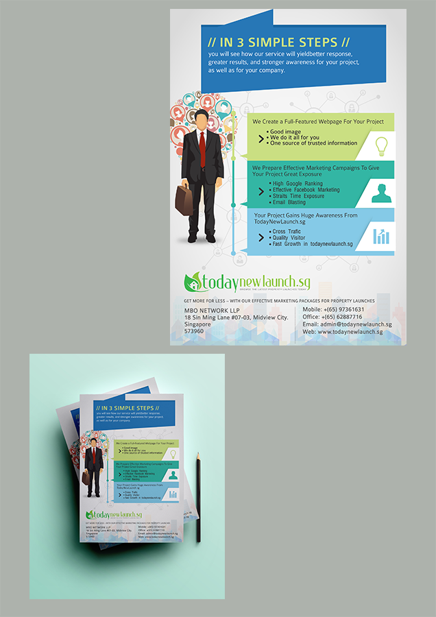 Brochure Design by chandrahalim for MBO NETWORK LLP | Design #4000675