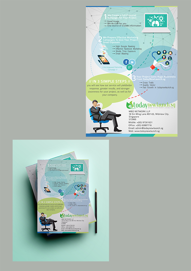 Brochure Design by chandrahalim for MBO NETWORK LLP | Design #4000687